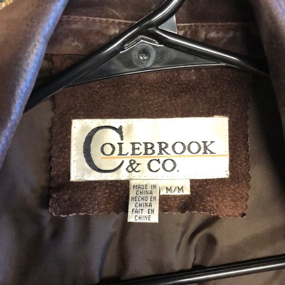 Vintage Brown Leather Jacket size M - Picture 4 of 5